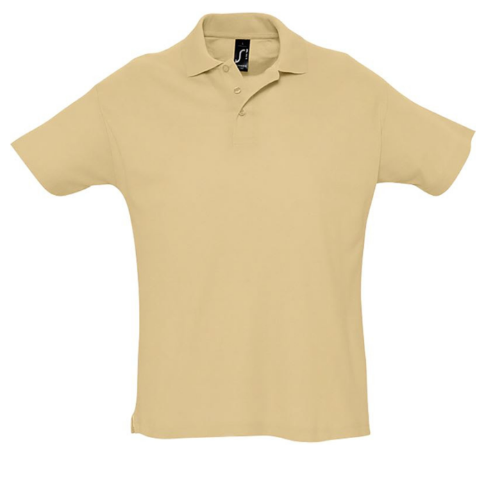 Herren Polo Shirt Summer Sand