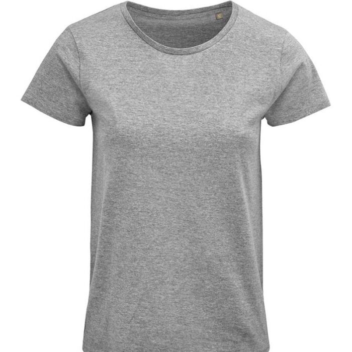 100% Bio Baumwolle T-Shirt Grey Melange
