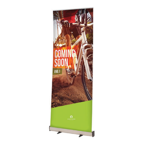 Roll Up Budget Weiß Zapfel