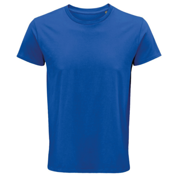 100% Bio Baumwolle T-Shirt Herren Royal Blau