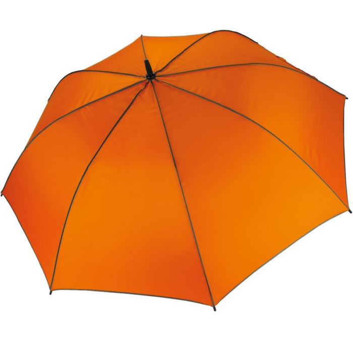 Automatik Golf Regenschirm Orange