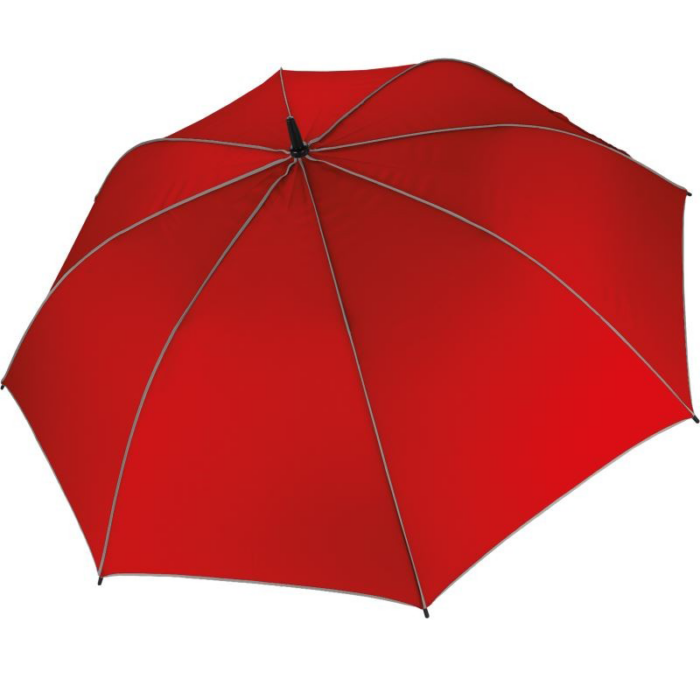 Automatik Golf Regenschirm Rot