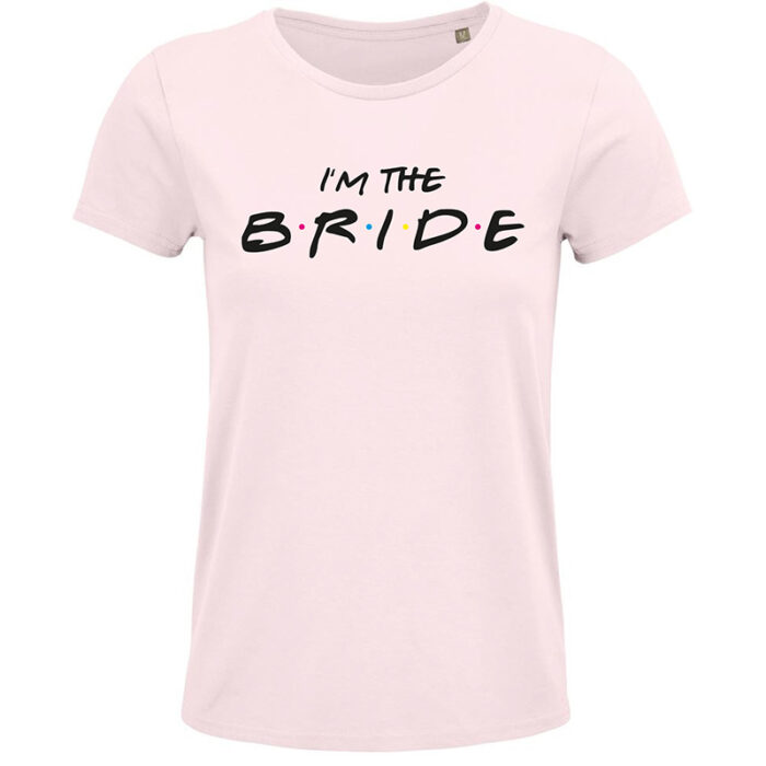 Poltershirt Damen I'm the bride Pink Zapfel Pinkafeld