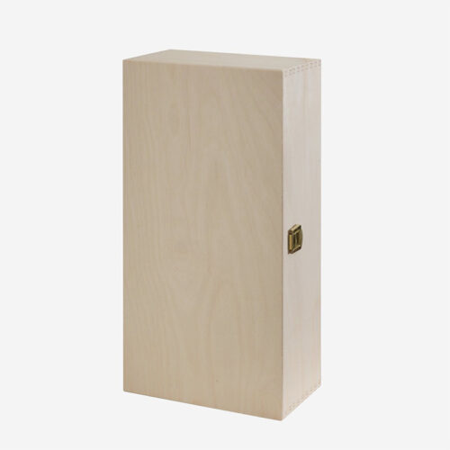 Holzkassette Holzkiste Wein 2 mit Gravur Holzverpackung Zapfel Pinkafeld