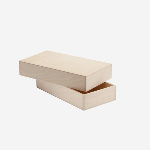 Holzkassette Holzkiste Cubo 1 Gravur Holzverpackung Zapfel Pinkafeld