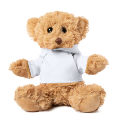 Teddybär Looley Druckerei Zapfel Weiß